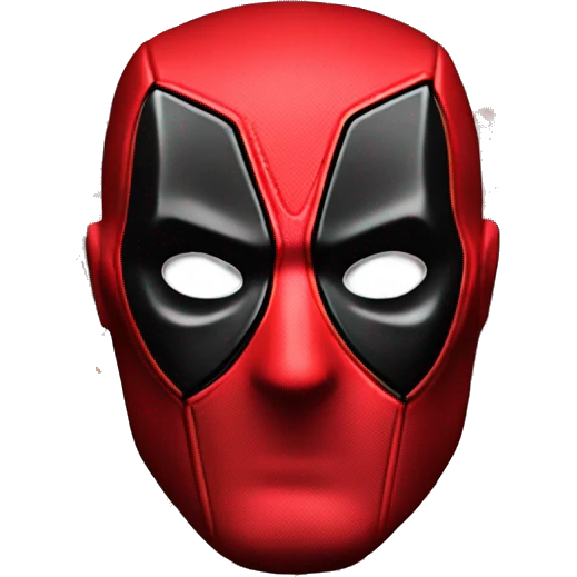 Deadpool head  emoji