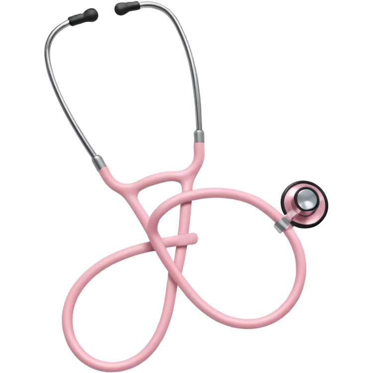 pale pink stethoscope emoji