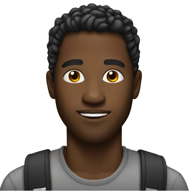 black guy emoji