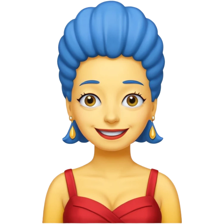 Marge Simpson emoji