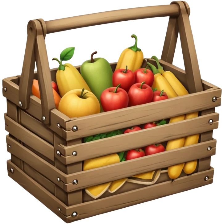 The food crate emoji