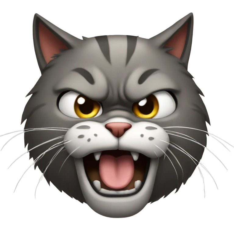 Angry cat emoji