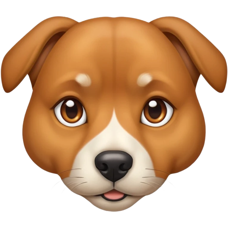 Dog with Hard eyes￼ emoji