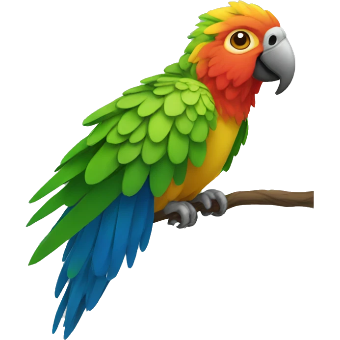 multi-headed parrot emoji