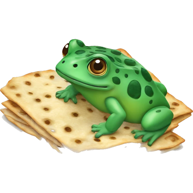bufo matzah  emoji