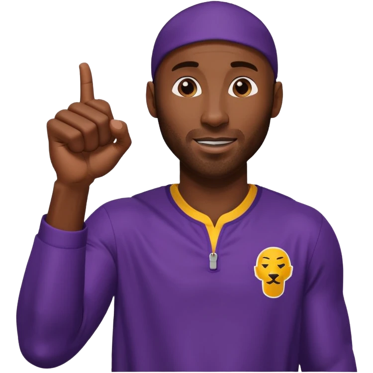 kobe bryant fist pump emoji