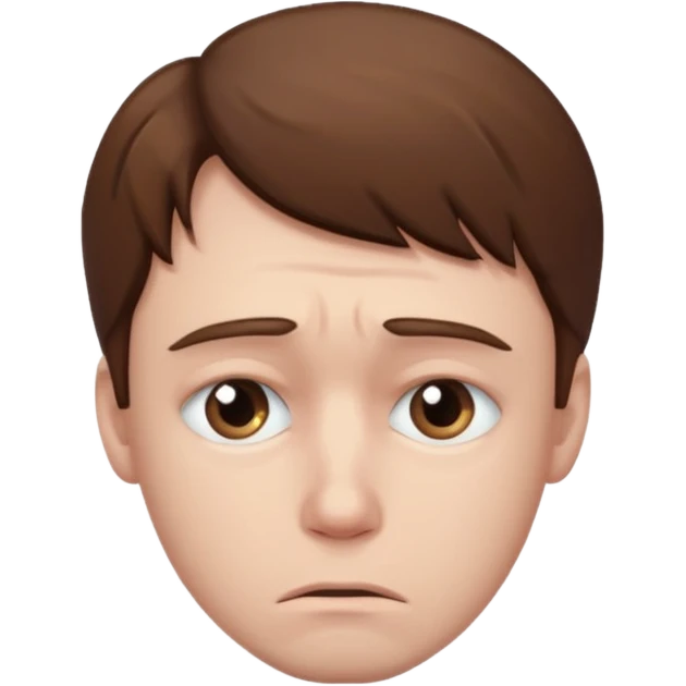 sad man emoji