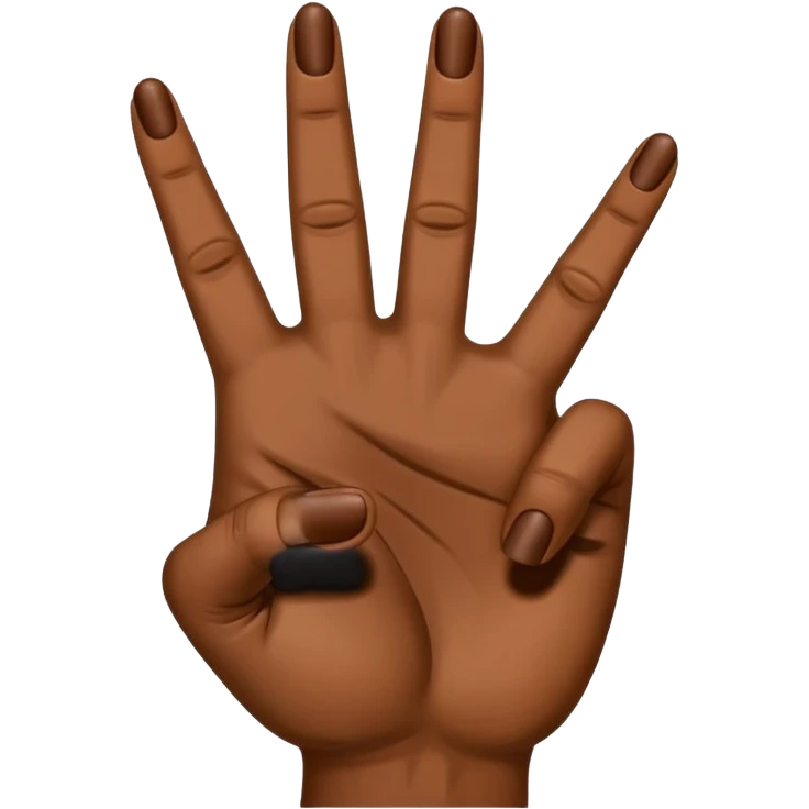 Vice lord hand sign emoji