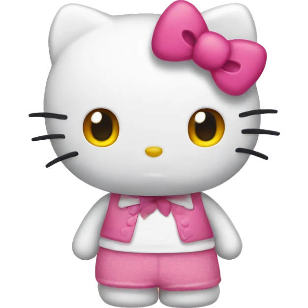 Hello kitty emoji