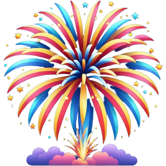 Fireworks fireworks emoji