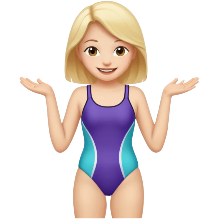 Дівка в купальнике emoji