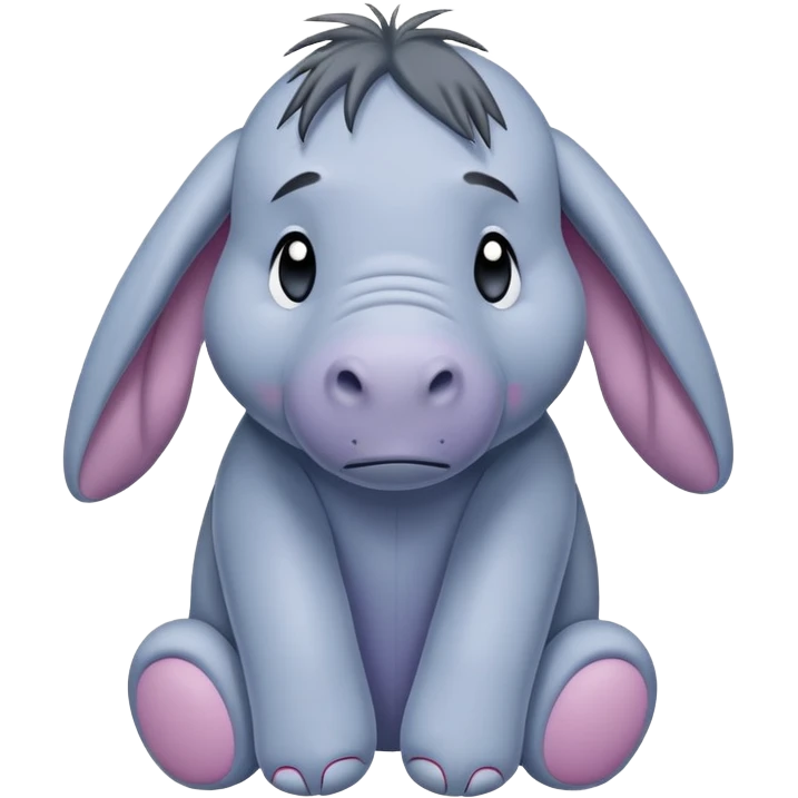 Eeyore from Winnie the Pooh emoji