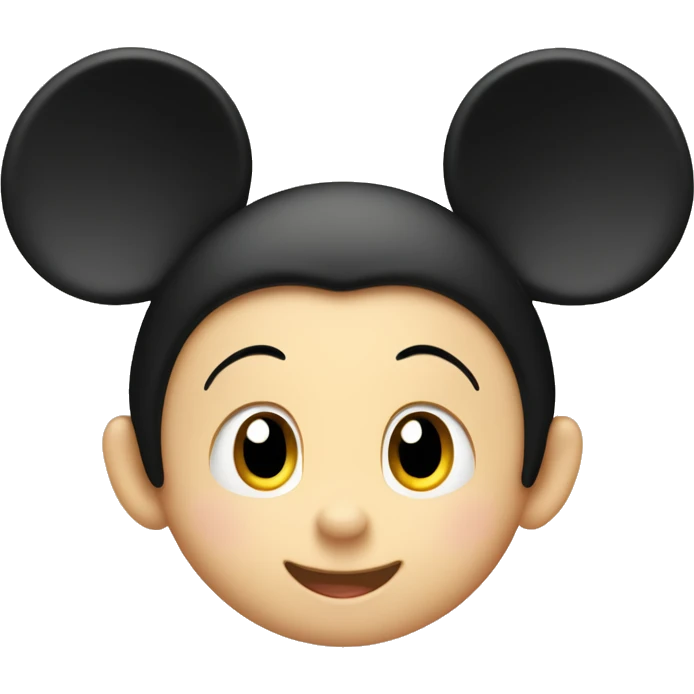 Mickey and Minine mouse emoji