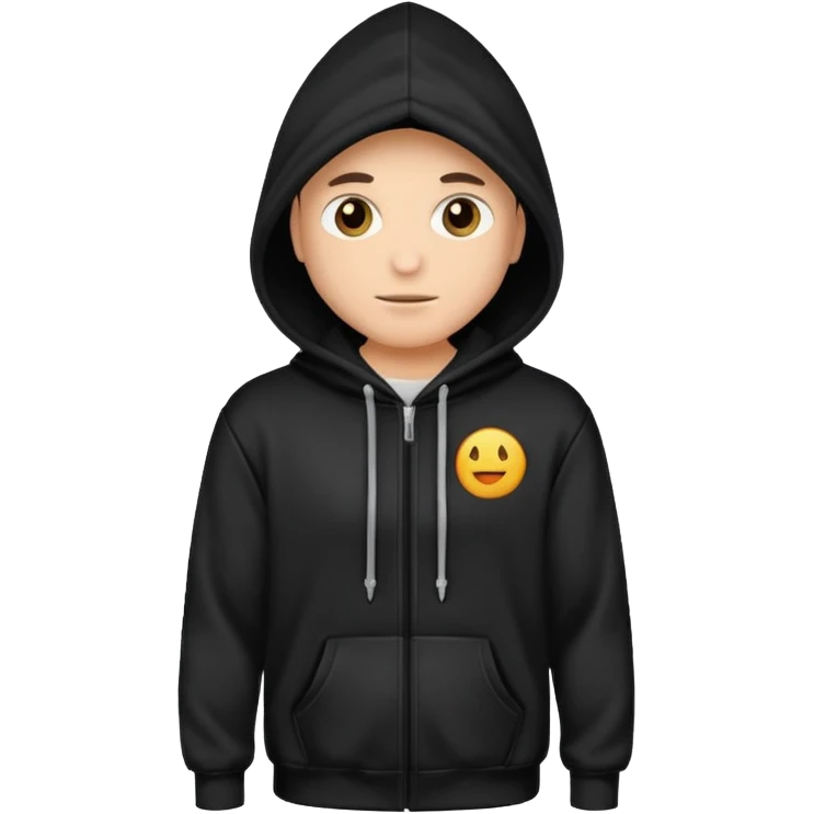 hoddie negra emoji