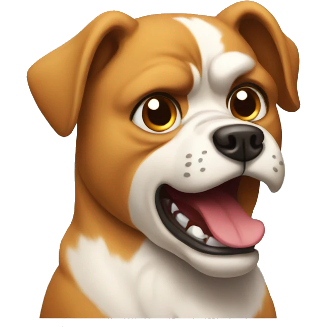 dog angry emoji