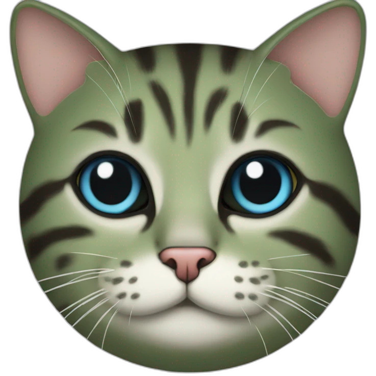 Pickle cat emoji