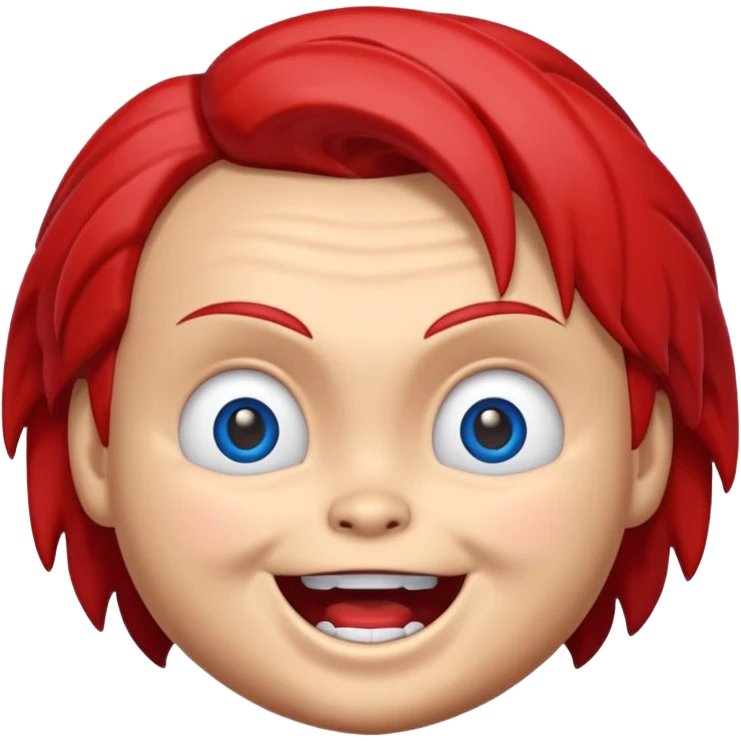 Un emojin de chuky emoji