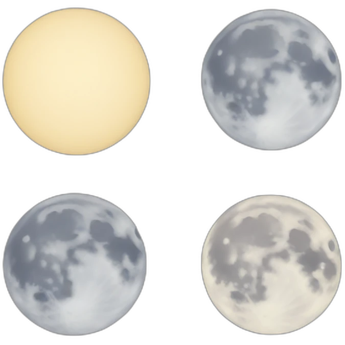 Moon emoji