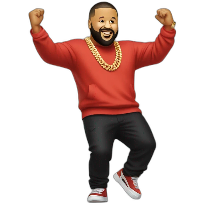 DJ Khaled dancing emoji