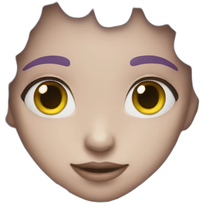 lilac heart emoji