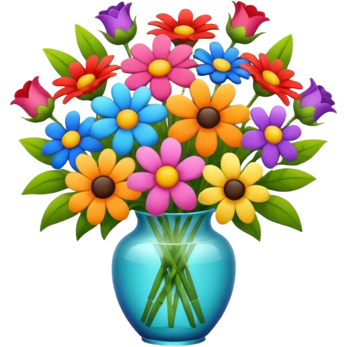 Cute flower bouquet  emoji