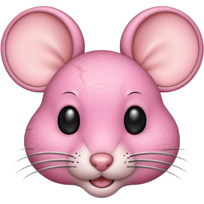 A scar shaped like a mouse emoji