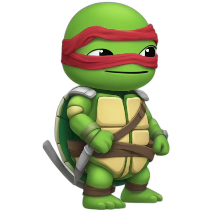 Mbappé ninja turtle  emoji
