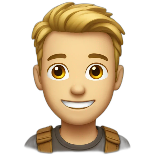 Smile guy emoji