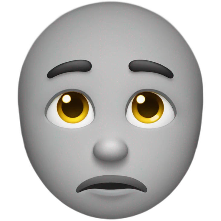 Sad emoji