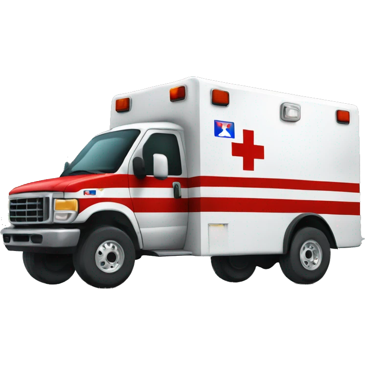 Acadian ambulance emoji