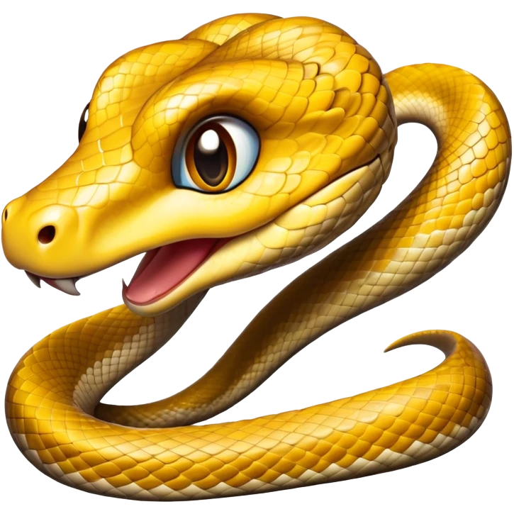cinematic-cute-python-portrait-emoji,-head-tilted-playfully-and-inquisitively,-with-a-sleek,-patterned-body-accented-by-vibrant-scales-and-round,-sparkling-eyes-full-of-charm,-simplified-yet-irresistibly-adorable-features,-highly-detail  emoji