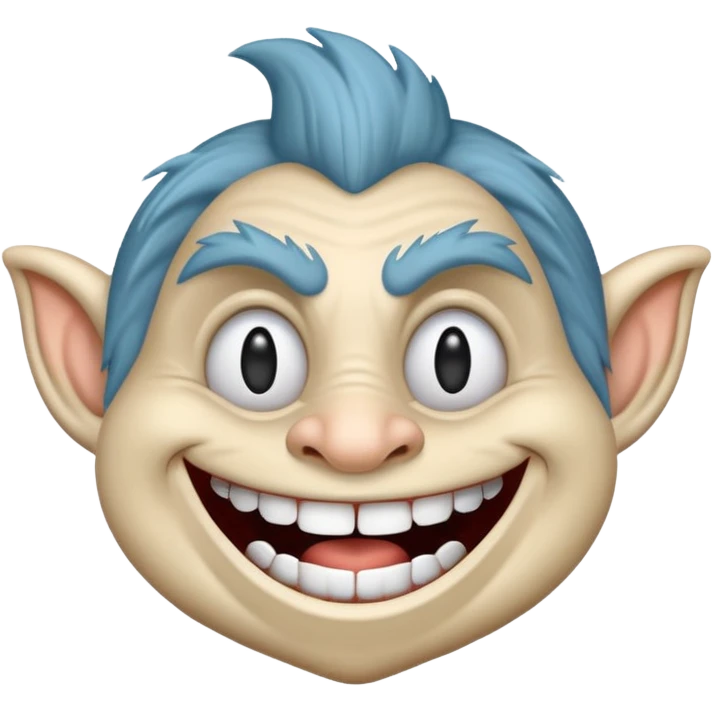 Troll face emoji