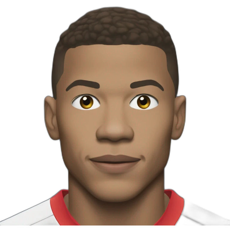 kylian mbappé qui souleve la ligue des champions emoji