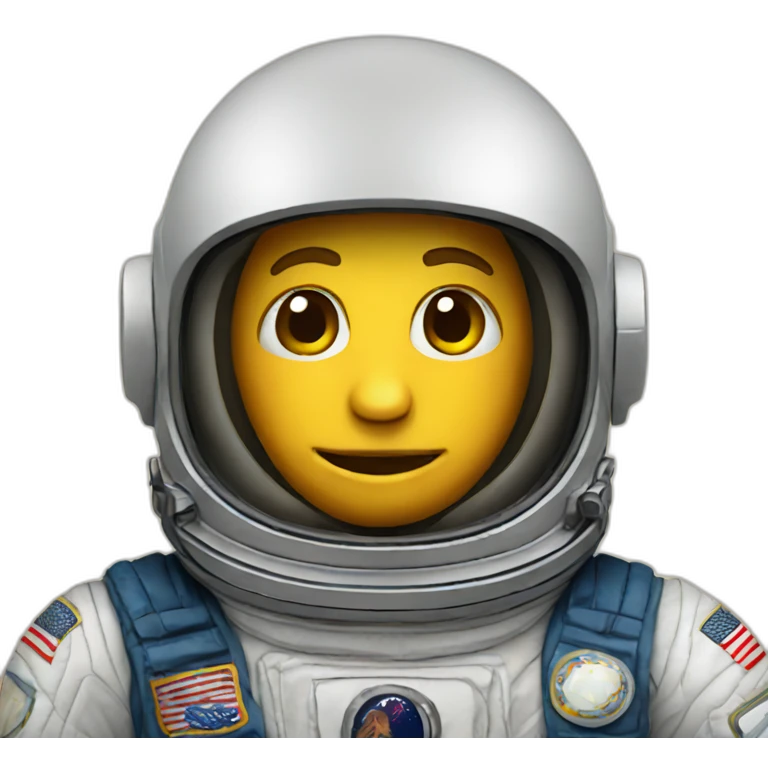 Eagle astronaut emoji