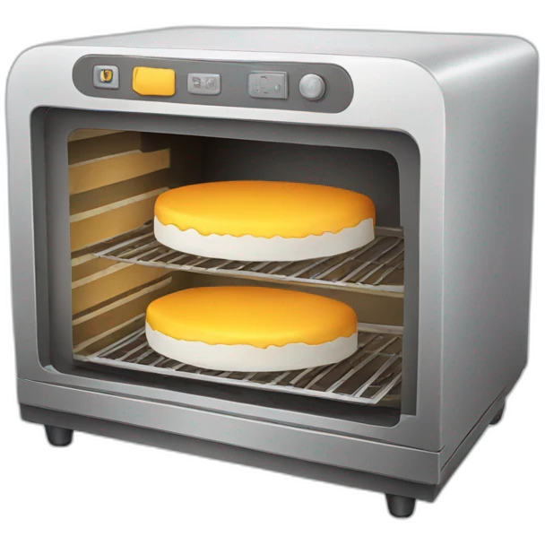 cake and cake baking oven emoji