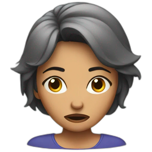annoyed woman emoji