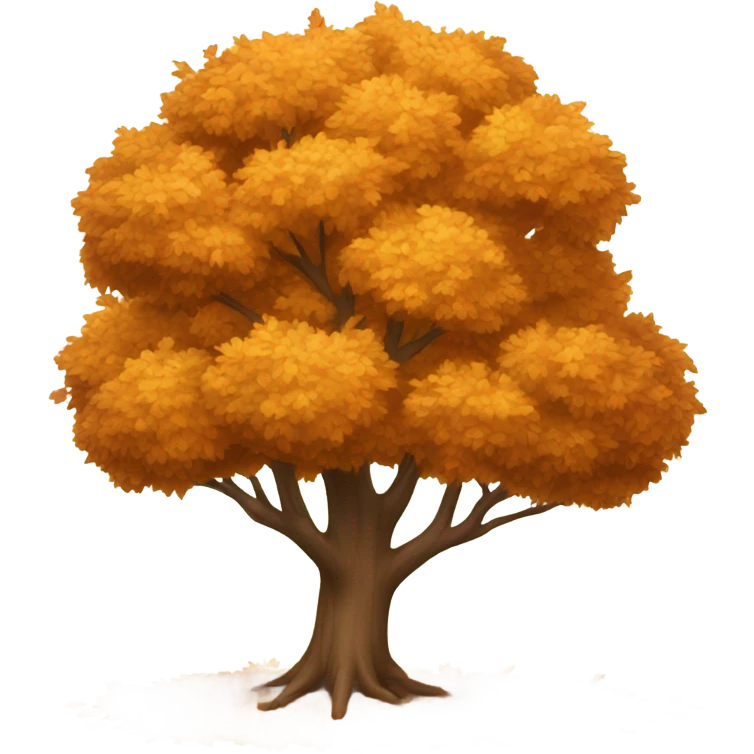 Tree autumn  emoji