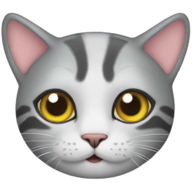 cat with a fish emoji