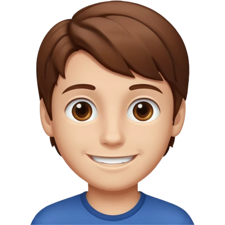 En gutt som får blowjob emoji