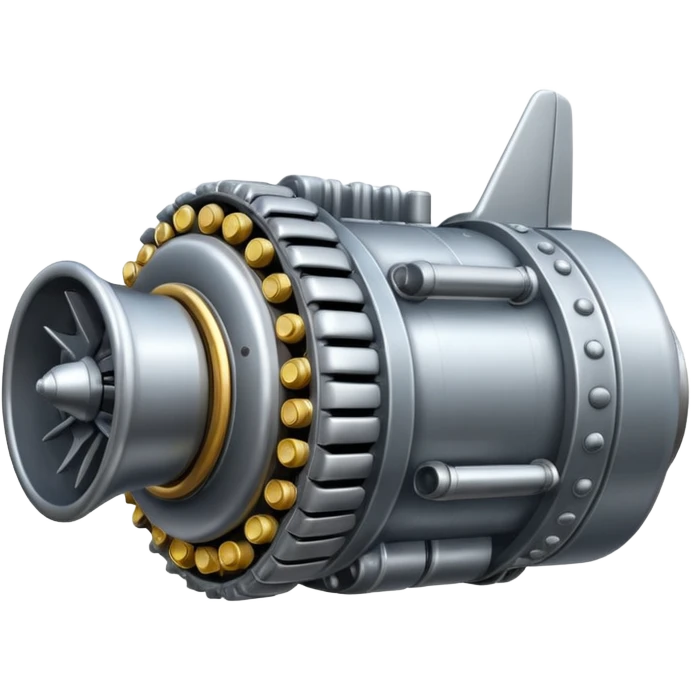 generate realistic airplane engine emoji