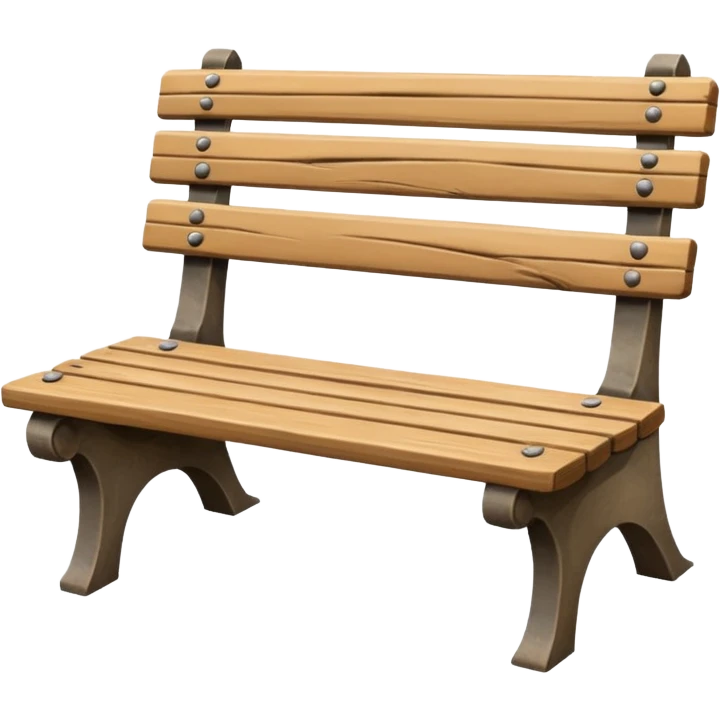 Park bench emoji