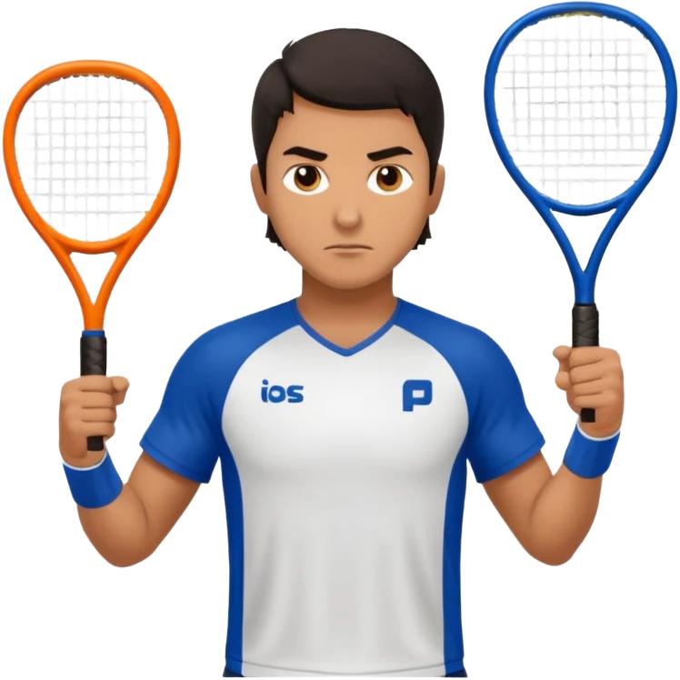 padel player latino emoji