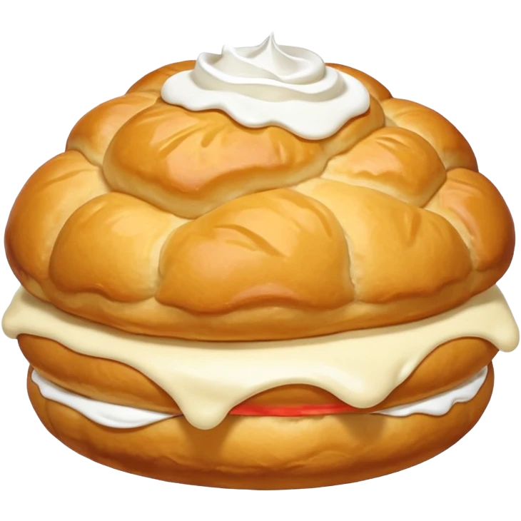 cream puff emoji