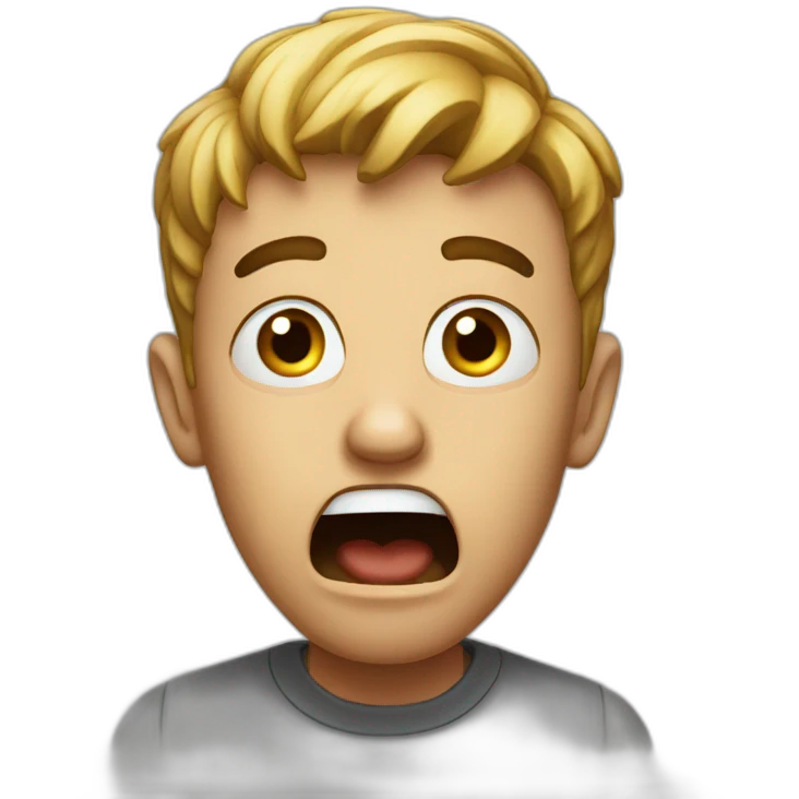 shocked person emoji