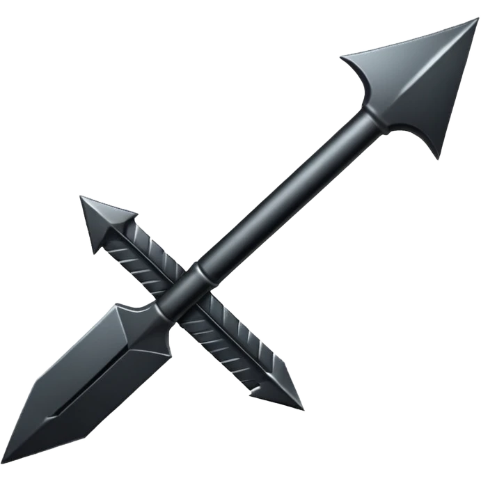 Simple Black arrow emoji