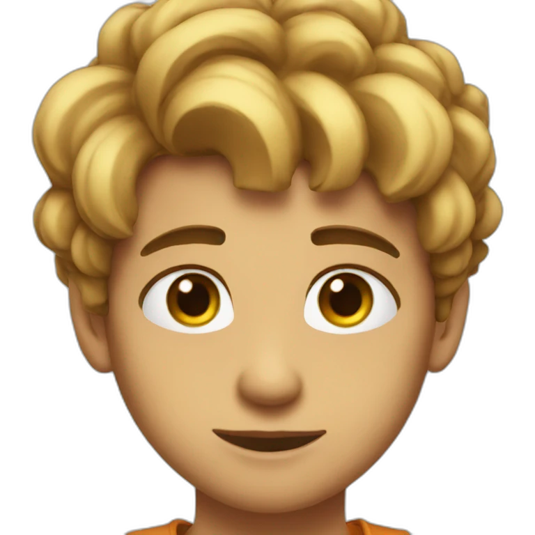 Hot face emoji