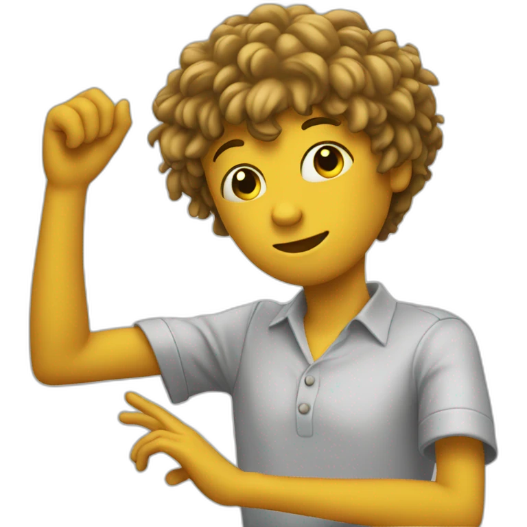Dab avec les mains emoji