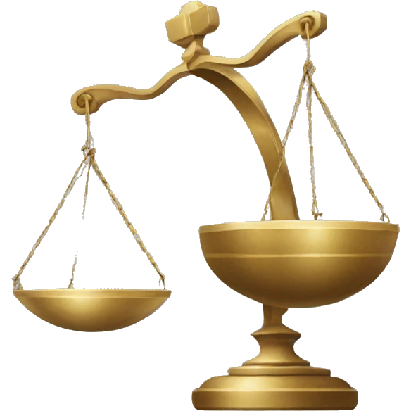 a balance of justice emoji