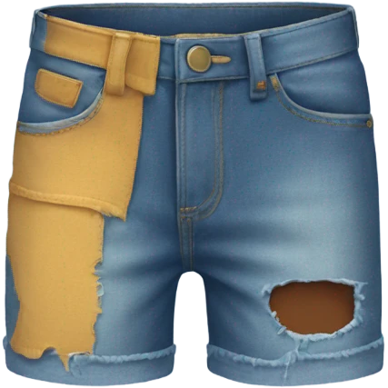 Jean shorts  emoji