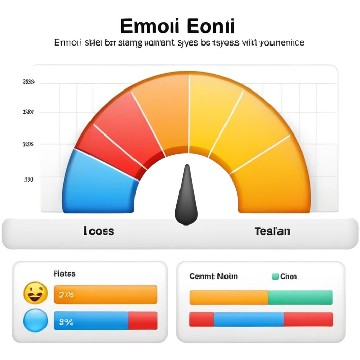 Please make a PPT slide emoji with charts and text inside.  emoji
